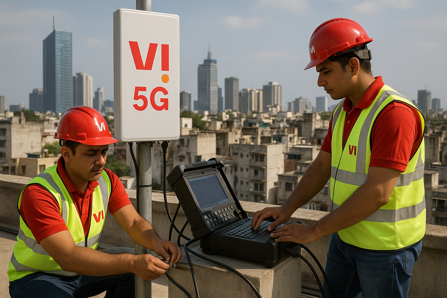 Vodafone Idea Launches 5G Trials in Delhi, Marking Major Milestone for Indian Telecom